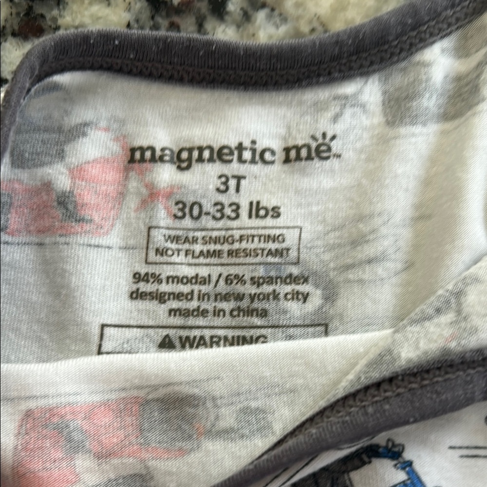 Magnetic Me Rabbit Motorcycle PJ Set - Picture 5 of 10